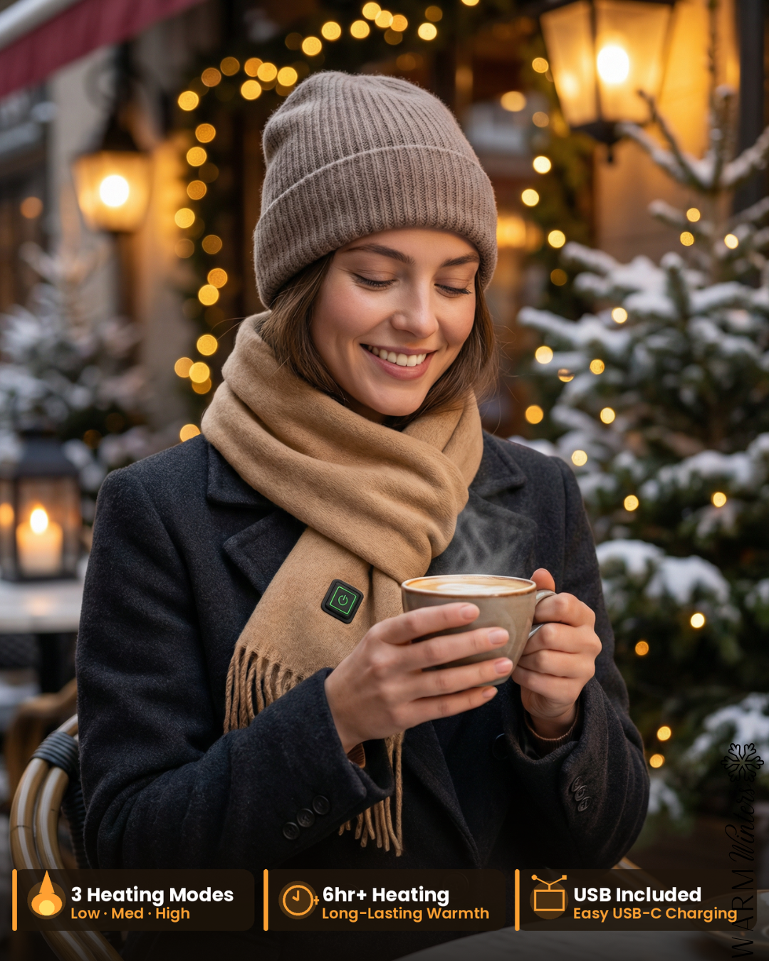 Winter Heated Scarf